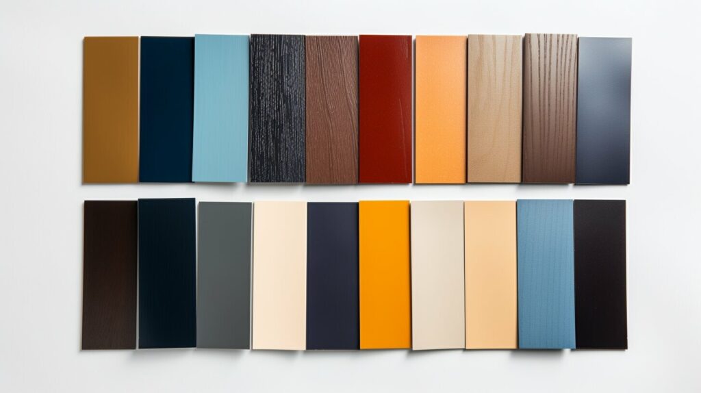 cabinet color swatches