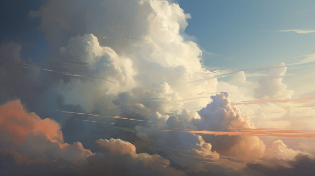 painting clouds tutorial